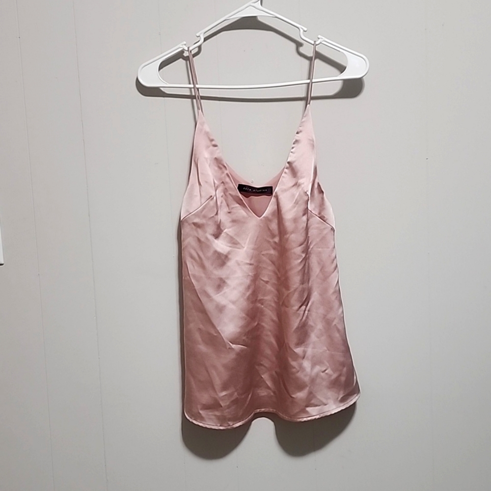 Pink Sleeveless Top